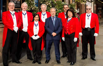 Toastmasters from The English Toastmasters Association in London
