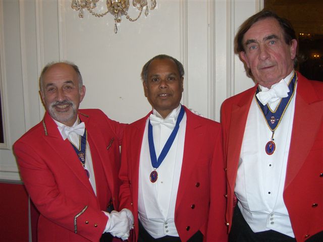 Toastmasters in Essex for the Trafalgar Day meeting of the English Toastmasters Association
