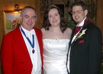 The Royal Berkshire Wedding toastmaster, Roy Austin