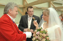 Richard Palmer Toastmaster in Essex at Gaynes Park wedding