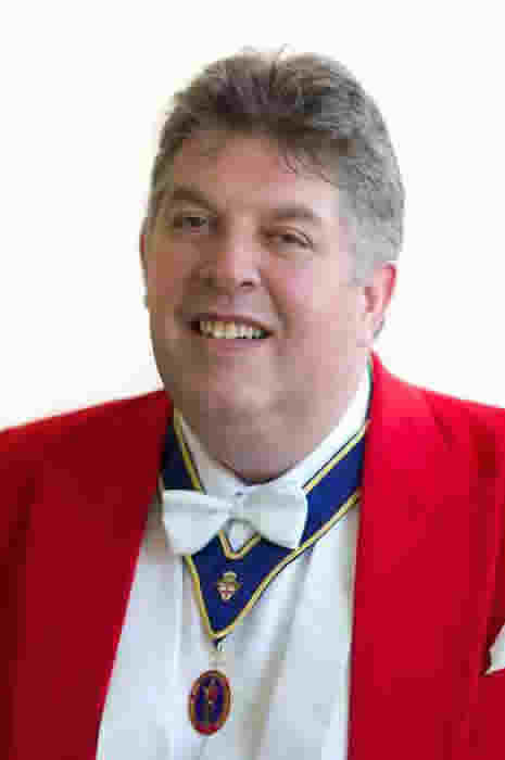 Essex Toastmaster and Master of Ceremonies Russell Rainger