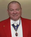 Member of the English Toastmasters Association, Jim Jardine, Toastmaster in Wales