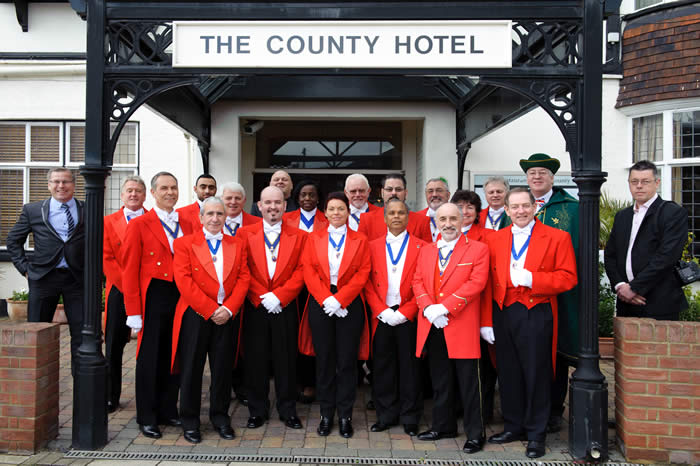 Toastmasters ongoing training at The County Hotel in Chelmsford Essex for our St.George's Day Meeting