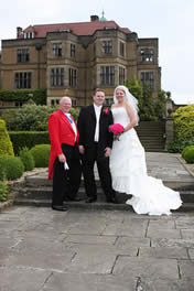 Toastmaster Ted Prior at Fanhams Hall. Essex