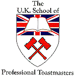 Logo for The UK School of Professional Toastmasters