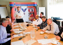 Toastmaster Training in Essex at the County Hotel in Chelmsford at our St Georges Day meeting