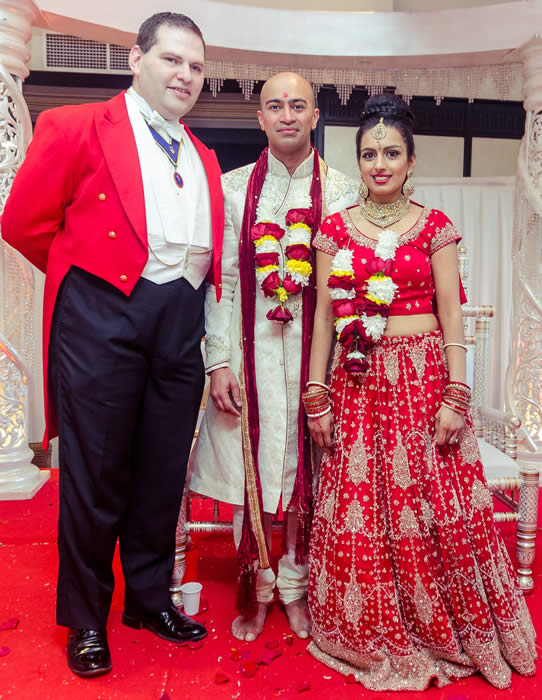 Asian wedding toastmaster and master of ceremonies Ralph Heijmerat Felbridge Spa, East Grinstead