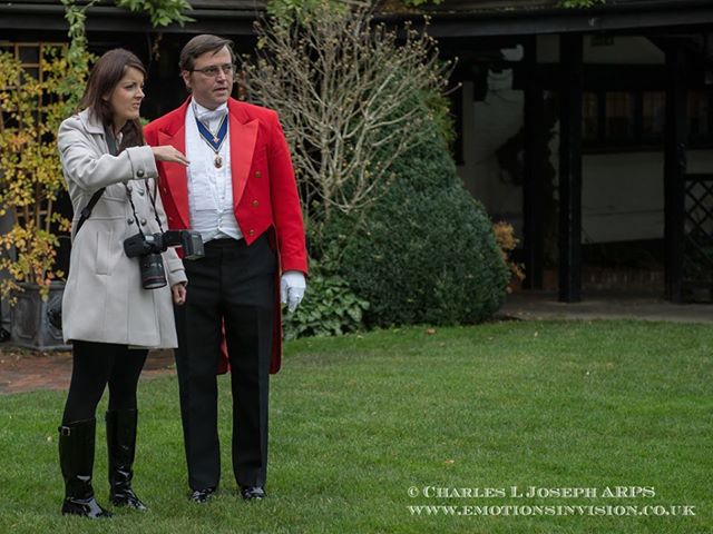 Essex and Hertfordshire Wedding Toastmaster and Master of Ceremonies at Mary Green Manor with wedding photographer