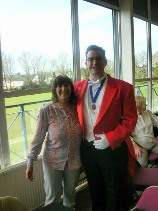 Toastmaster for Charities and Master of Ceremonies, Keith Bone in London and Essex