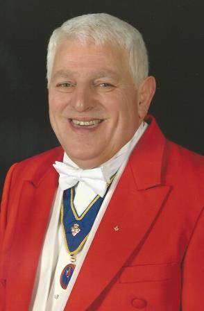 Kentish Toastmaster and Master of Ceremonies Tony Pule for services in Kent
