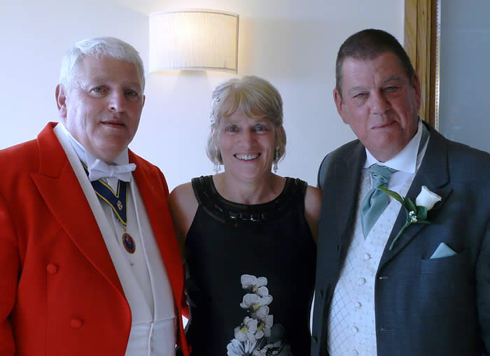 kent wedding toastmaster at a Lancashire wedding