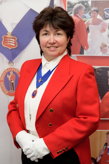 Essex Wedding Lady Toastmaster member of English Toastmasters Assocation