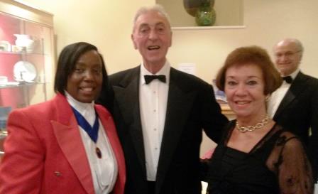 Lady Toastmaster at Masonic Ladies Festival