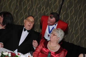 Michael Wall toastmaster at Tower Lodge Sheffield