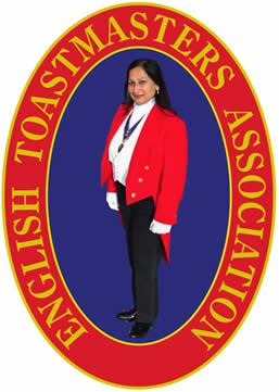 London Lady Toastmaster Sonal Dave