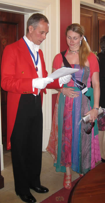 Toastmaster in Suffolk at the Cancer Charity Ball