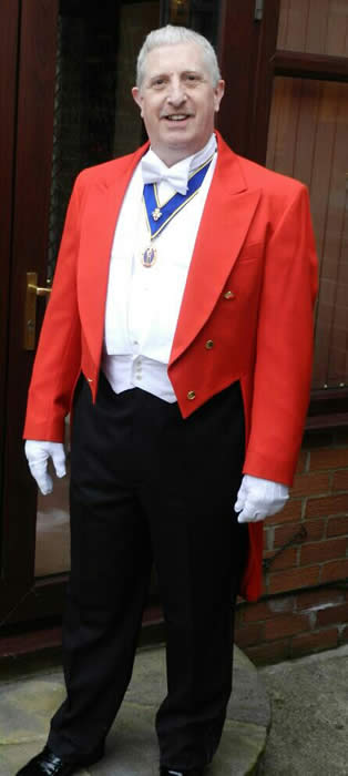 Yorkshire and North of England Toastmaster Kevin Johnson