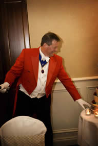 Kent toastmaster James Lark